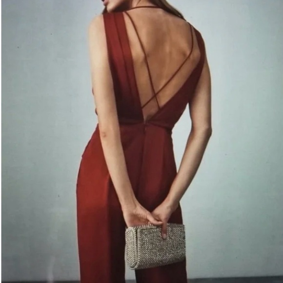 NWT Reiss Benita Strap Back Jumpsuit - Picture 3 of 7